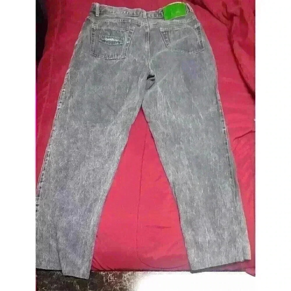 Vintage Code Bleu Acid Wash Jeans Size 36 RN#60038 Made In Hong Kong - Picture 5 of 8